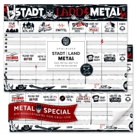 Stadt-Land-Metal Spiel Geschenk Metal-Fans