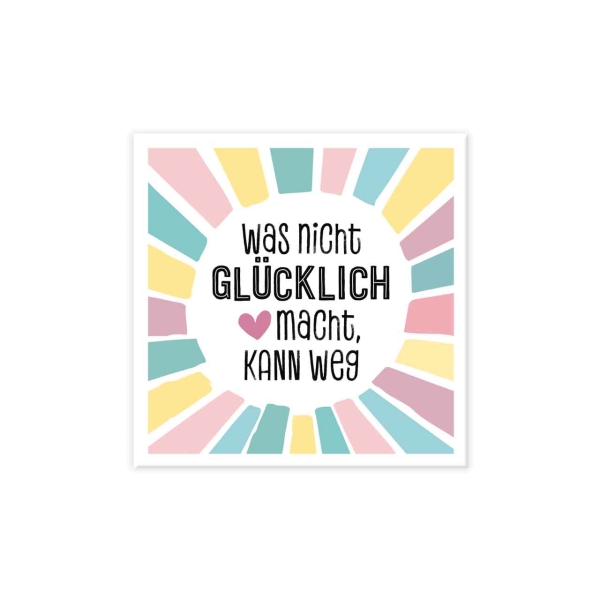 Magnet - Was nicht glücklich macht