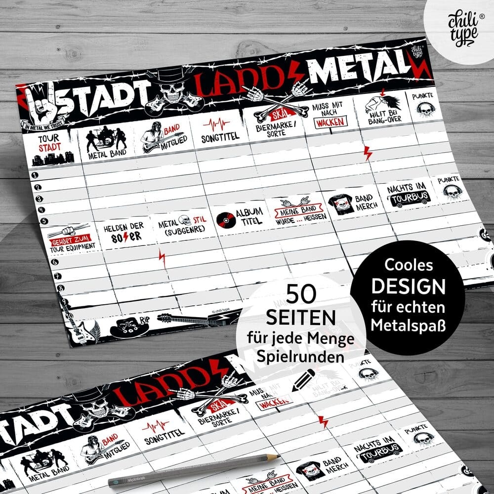 Stadt Land Physio – Gioco Di Quiz Per Fisioterapisti - 50 Fogli A4 - Idea Regalo Divertente Per Studio E Natale